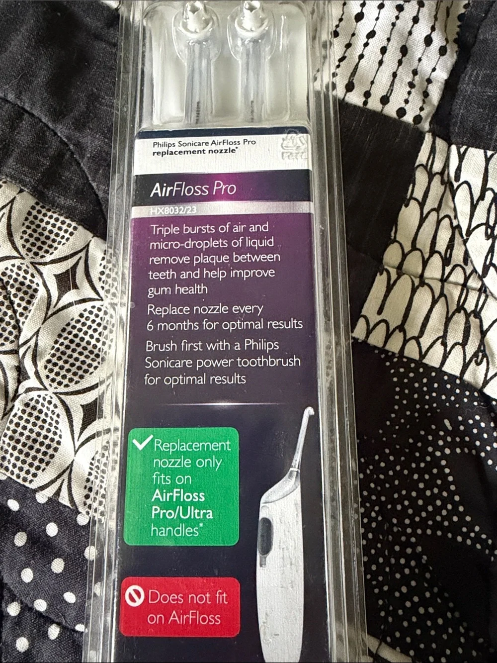 Philips sonicare Air Floss 2 Standard nozzles. New in package